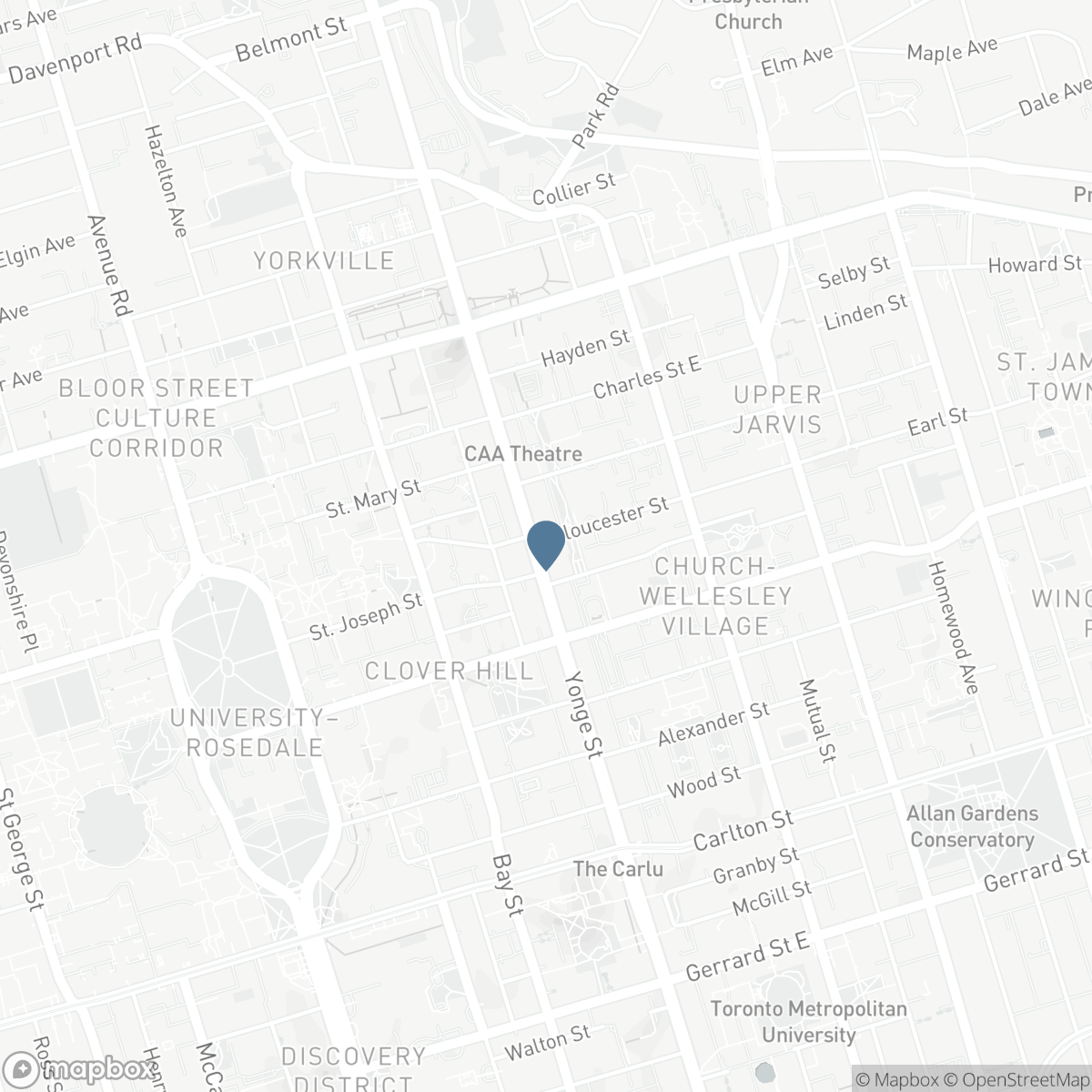 1809 - 3 GLOUCESTER STREET, Toronto, Ontario M4Y 0C6